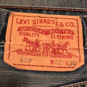 Levi’s 559 Relaxed Straight Jeans 32/30